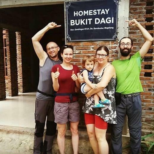 Homestay Bukit Dagi Borobudur Магеланг Экстерьер фото